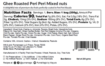 Ghee Roasted Peri Peri Nuts