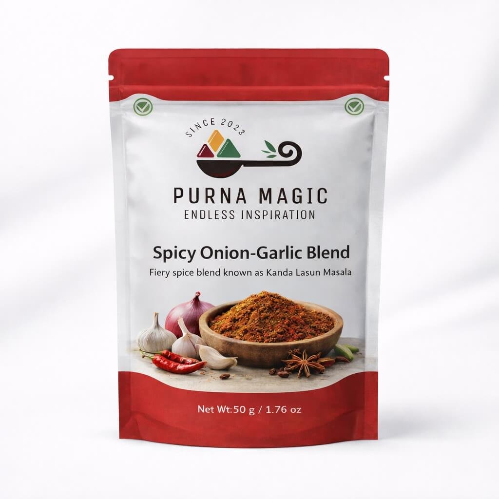 purnamagic spicy onion garlicblend