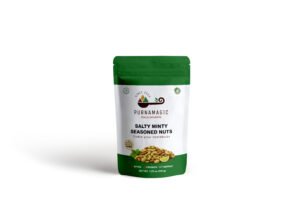 salty minty seasoned nuts